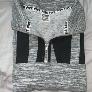PINK by Victorias Secret quarter zip size:s